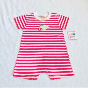 Sweet Potatoes Striped Playsuit 18 m